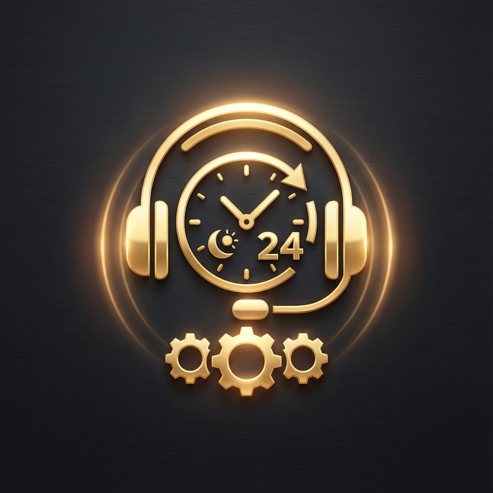 Ícone de suporte ao cliente 24 horas do onabet entrar